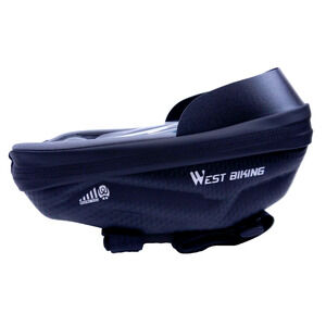 West Biking Bicycle Phone Bag Touch Screen Navigation GPS Black US Shipper